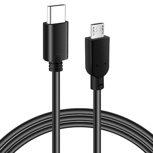 Mygatti 1.5 m USB C auf Micro USB 2.0 Ladedatenkabel(2er-Pack),Typ C auf Micro USB Kabel,lädt Micro USB Geräte,Hi-Speed-Datenkabel mit 480 Mbit/s,für Mobiltelefone,Smartphones,Tablets,Notebooks von Mygatti