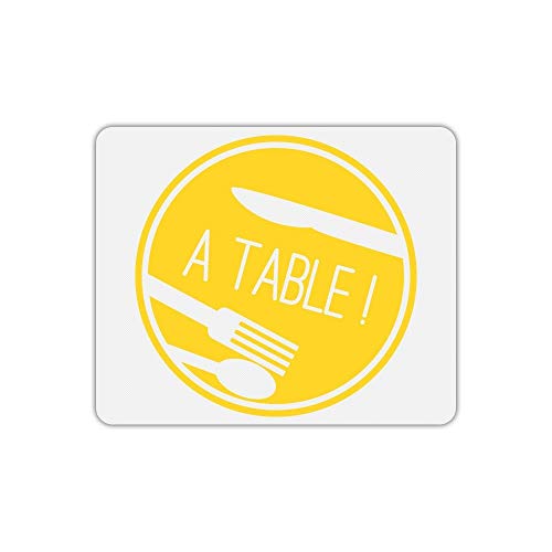 Mauspad, rechteckig bedruckt Hat Tisch Küche von Mygoodprice