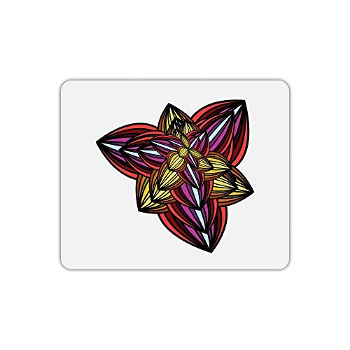 Mauspad, rechteckig bedruckt Logo Blume von Mygoodprice