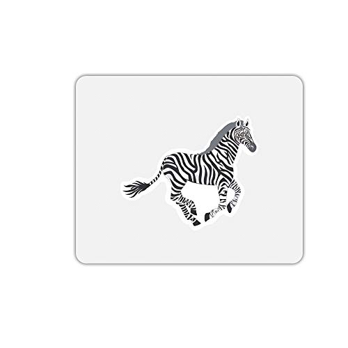 Mauspad, rechteckig bedruckt Zebra von Mygoodprice