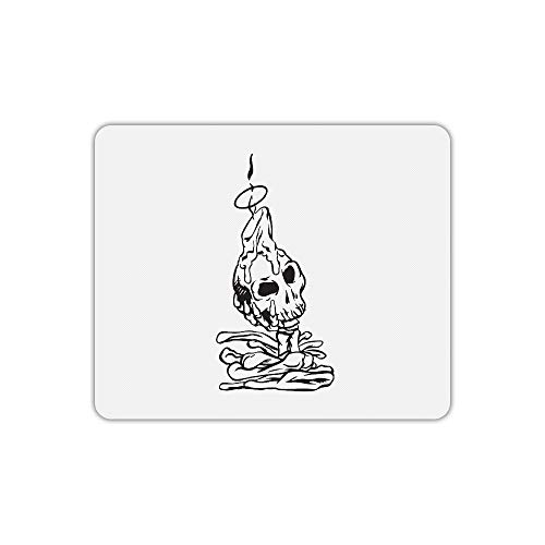 Mauspad Rechteck Totenkopf Kerze Mauspad Rechteck Totenkopf Kerze von Mygoodprice