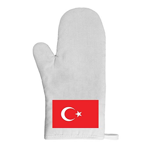 Mygoodprice Ofenhandschuh Topflappen Flagge Türkei von Mygoodprice