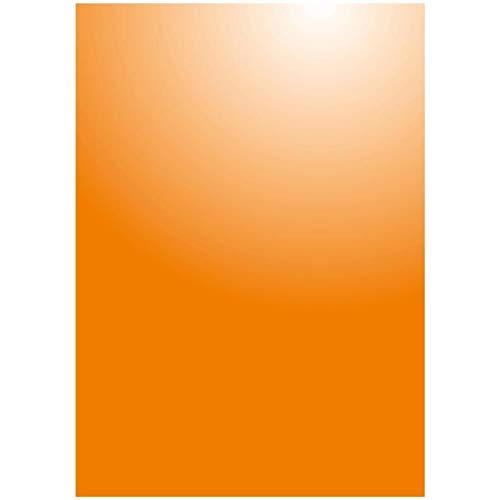 Aufkleber A4, reflektierend, Orange, 1 Bogen von Mygoodprice