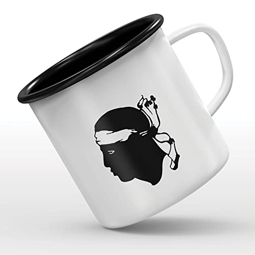 Tasse aus emailliertem Korsika von Mygoodprice