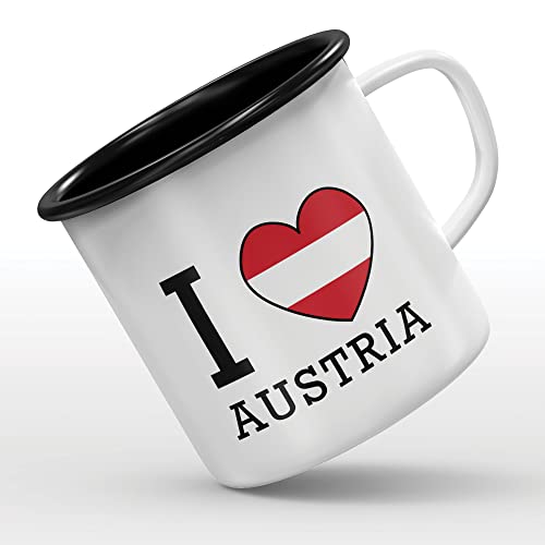Tasse mit Österreichischer Flagge von Mygoodprice