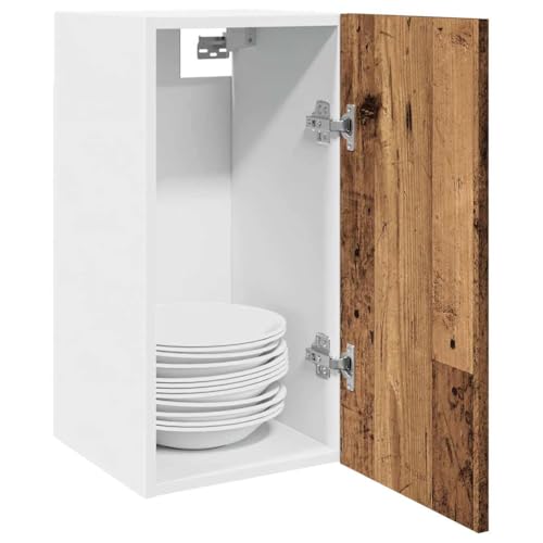 Myheimly Hängeschrank Altholz-Optik 30x31x60 cm Holzwerkstoff Küchenschrank Küchenzeile Küchenmöbel Unterschrank Küchenunterschrank Schrank von Myheimly