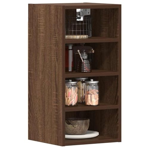 Myheimly Hängeschrank Braun Eichen-Optik 30x29,5x60 cm Holzwerkstoff Küchenschrank Küchenzeile Küchenmöbel Unterschrank Küchenunterschrank Schrank von Myheimly