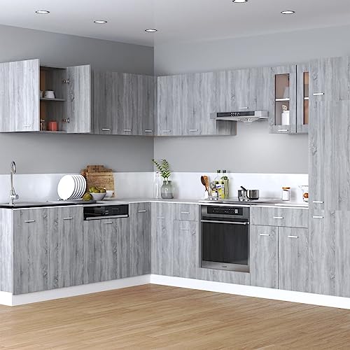 Myheimly Hängeschrank Grau Sonoma 60x31x60 cm Holzwerkstoff Küchenschrank Küchenzeile Küchenmöbel Unterschrank Küchenunterschrank Schrank Myheimly Hängeschrank Grau Sonoma 60x31x60 cm Holzwerkstoff Küchenschrank Küchenzeile Küchenmöbel Unterschrank Küchenunterschrank Schrank von Myheimly
