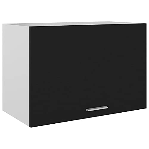 Myheimly Hängeschrank Schwarz 60x31x40 cm Holzwerkstoff Küchenschrank Küchenzeile Küchenmöbel Unterschrank Küchenunterschrank Schrank von Myheimly