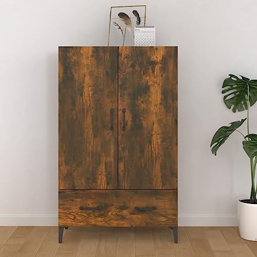 Myheimly Highboard Sideboard Kommode Schrank Anrichte Beistellschrank Mehrzweckschrank Standschrank Wohnzimmer Räuchereiche 70x31x115 cm Holzwerkstoff Myheimly Highboard Sideboard Kommode Schrank Anrichte Beistellschrank Mehrzweckschrank Standschrank Wohnzimmer Räuchereiche 70x31x115 cm Holzwerkstoff von Myheimly