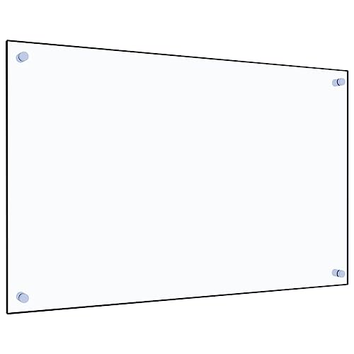 Myheimly Küchenrückwand Spritzschutz Fliesenspiegel Glasplatte Rückwand Herdspritzschutz Wandschutz Herd Küche Hartglas Transparent,80 x 50 cm Myheimly Küchenrückwand Spritzschutz Fliesenspiegel Glasplatte Rückwand Herdspritzschutz Wandschutz Herd Küche Hartglas Transparent,80 x 50 cm von Myheimly