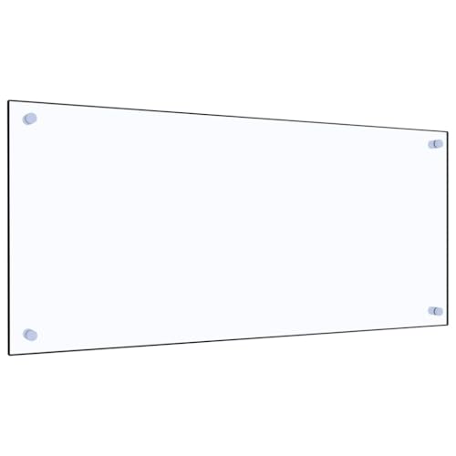 Myheimly Küchenrückwand Spritzschutz Fliesenspiegel Glasplatte Rückwand Herdspritzschutz Wandschutz Herd Küche Hartglas Transparent,90 x 40 cm Myheimly Küchenrückwand Spritzschutz Fliesenspiegel Glasplatte Rückwand Herdspritzschutz Wandschutz Herd Küche Hartglas Transparent,90 x 40 cm von Myheimly
