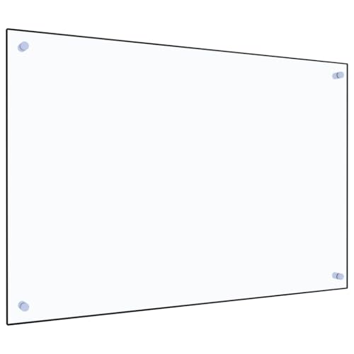 Myheimly Küchenrückwand Spritzschutz Fliesenspiegel Glasplatte Rückwand Herdspritzschutz Wandschutz Herd Küche Hartglas Transparent,90 x 60 cm Myheimly Küchenrückwand Spritzschutz Fliesenspiegel Glasplatte Rückwand Herdspritzschutz Wandschutz Herd Küche Hartglas Transparent,90 x 60 cm von Myheimly