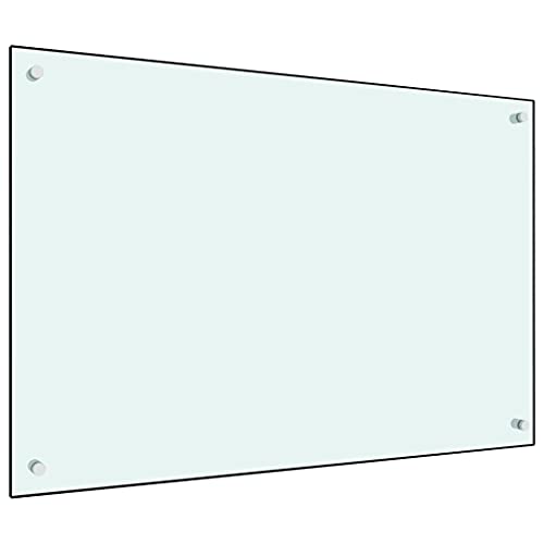Myheimly Küchenrückwand Spritzschutz Fliesenspiegel Glasplatte Rückwand Herdspritzschutz Wandschutz Herd Küche Hartglas Weiß,90 x 60 cm Myheimly Küchenrückwand Spritzschutz Fliesenspiegel Glasplatte Rückwand Herdspritzschutz Wandschutz Herd Küche Hartglas Weiß,90 x 60 cm von Myheimly
