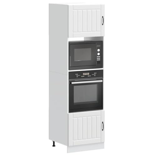 Myheimly Küchenschrank Küchenzeile,Küchenmöbel Einbauküche Schrank,Holzwerkstoff Schrank,Weiß,Herdumbauschrank 60 cm,60 x 57 x 207 cm Myheimly Küchenschrank Küchenzeile,Küchenmöbel Einbauküche Schrank,Holzwerkstoff Schrank,Weiß,Herdumbauschrank 60 cm,60 x 57 x 207 cm von Myheimly