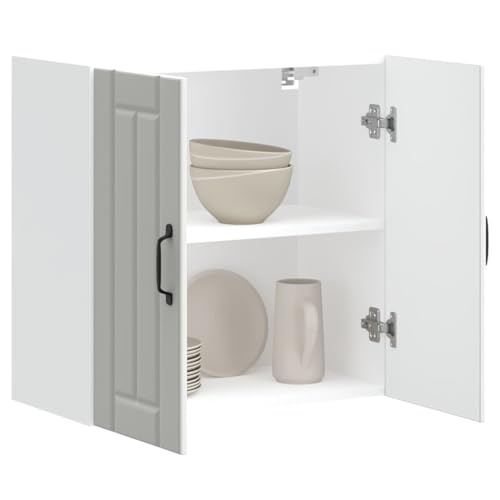 Myheimly Küchenschrank Küchenzeile,Küchenmöbel Einbauküche Schrank,Holzwerkstoff Schrank,Weiß,Wall Cabinet,60 x 31 x 60 cm Myheimly Küchenschrank Küchenzeile,Küchenmöbel Einbauküche Schrank,Holzwerkstoff Schrank,Weiß,Wall Cabinet,60 x 31 x 60 cm von Myheimly