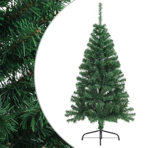 Myheimly Künstlicher Halber Weihnachtsbaum mit Ständer Christbaum Tannenbaum Dekobaum Kunstbaum Weihnachten Dekoration WeihnachtsdekoGrün,120 x 68 cm Myheimly Künstlicher Halber Weihnachtsbaum mit Ständer Christbaum Tannenbaum Dekobaum Kunstbaum Weihnachten Dekoration WeihnachtsdekoGrün,120 x 68 cm von Myheimly
