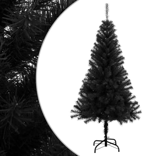 Myheimly Künstlicher Weihnachtsbaum mit Ständer Christbaum Tannenbaum Dekobaum Kunstbaum Weihnachten Dekoration Weihnachtsdeko PVC Schwarz,120 x 65 cm Myheimly Künstlicher Weihnachtsbaum mit Ständer Christbaum Tannenbaum Dekobaum Kunstbaum Weihnachten Dekoration Weihnachtsdeko PVC Schwarz,120 x 65 cm von Myheimly