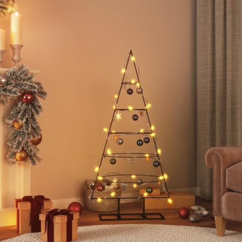 Myheimly Metall-Weihnachtsbaum für Dekorationen Schwarz 125 cm Myheimly Metall-Weihnachtsbaum für Dekorationen Schwarz 125 cm von Myheimly