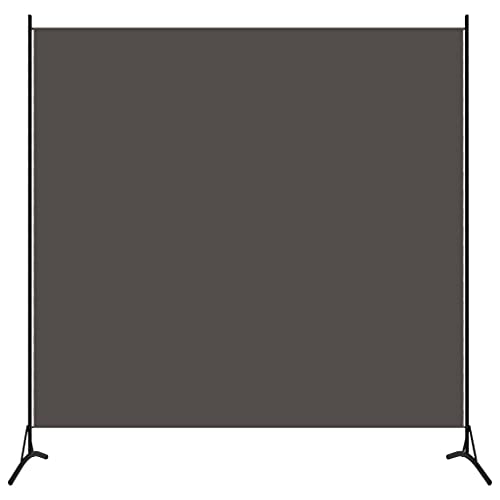 Myheimly Paravent,Raumtrenner Raumteiler Trennwand Umkleide Sichtschutz Spanische Wand Wohnzimmer Schlafzimmer Anthrazit,175 x 180 cm von Myheimly