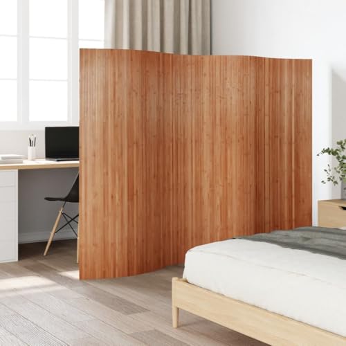 Myheimly Paravent Raumteiler Paravent Trennwand Spanische Wand Vlies-Rückseite Sichtschutz Bambusmatte Flexibel Stellwand Bambus Braun 165x250 cm Bambus Myheimly Paravent Raumteiler Paravent Trennwand Spanische Wand Vlies-Rückseite Sichtschutz Bambusmatte Flexibel Stellwand Bambus Braun 165x250 cm Bambus von Myheimly