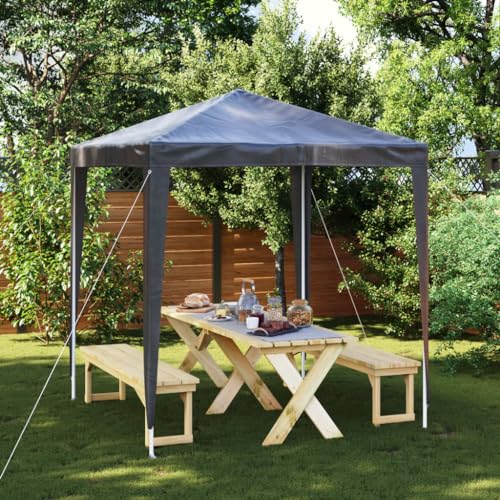 Myheimly Profi Partyzelt UV-beständig Wasserbeständig Pavillon Festzelt Gartenpavillon Gartenzelt Garten Zelt Bierzelt Anthrazit,2 x 2 m Myheimly Profi Partyzelt UV-beständig Wasserbeständig Pavillon Festzelt Gartenpavillon Gartenzelt Garten Zelt Bierzelt Anthrazit,2 x 2 m von Myheimly