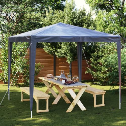 Myheimly Profi Partyzelt UV-beständig Wasserbeständig Pavillon Festzelt Gartenpavillon Gartenzelt Garten Zelt Bierzelt Blau,2.5 x 2.5 m Myheimly Profi Partyzelt UV-beständig Wasserbeständig Pavillon Festzelt Gartenpavillon Gartenzelt Garten Zelt Bierzelt Blau,2.5 x 2.5 m von Myheimly