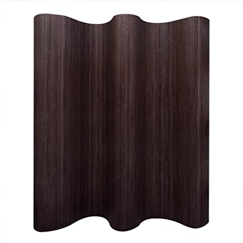 Myheimly Raumteiler Paravent Trennwand Spanische Wand Vlies-Rückseite Sichtschutz Bambusmatte Flexibel Stellwand Bambus Dunkelbraun 250x165 cm Myheimly Raumteiler Paravent Trennwand Spanische Wand Vlies-Rückseite Sichtschutz Bambusmatte Flexibel Stellwand Bambus Dunkelbraun 250x165 cm von Myheimly