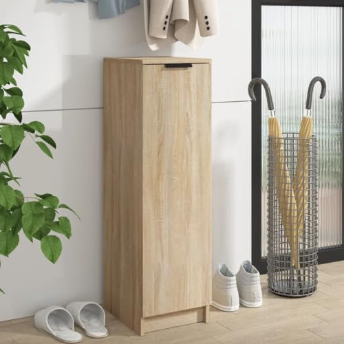 Myheimly Schuhschrank Sonoma-Eiche 30x35x100 cm Holzwerkstoff von Myheimly