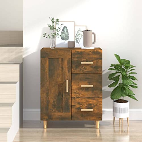 Myheimly Sideboard Schrank Anrichte Beistellschrank Kommode Mehrzweckschrank Standschrank Wohnzimmerschrank 69,5x34x90cm HolzwerkstoffRäuchereiche Myheimly Sideboard Schrank Anrichte Beistellschrank Kommode Mehrzweckschrank Standschrank Wohnzimmerschrank 69,5x34x90cm HolzwerkstoffRäuchereiche von Myheimly