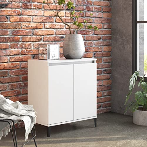 Myheimly Sideboard mit 2 Türen Kommode Anrichte Schrank Beistellschrank Mehrzweckschrank Standschrank Bücherschrank 60x35x70cm Holzwerkstoff Weiß Myheimly Sideboard mit 2 Türen Kommode Anrichte Schrank Beistellschrank Mehrzweckschrank Standschrank Bücherschrank 60x35x70cm Holzwerkstoff Weiß von Myheimly