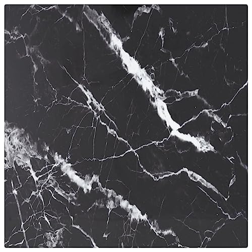 Myheimly Tischplatte Ersatztischplatte Marmorplatte Glasplatte für Esstisch Couchtisch Gartentisch Hartglas in Marmoroptik Schwarz und Weiß,30 x 30 cm Myheimly Tischplatte Ersatztischplatte Marmorplatte Glasplatte für Esstisch Couchtisch Gartentisch Hartglas in Marmoroptik Schwarz und Weiß,30 x 30 cm von Myheimly