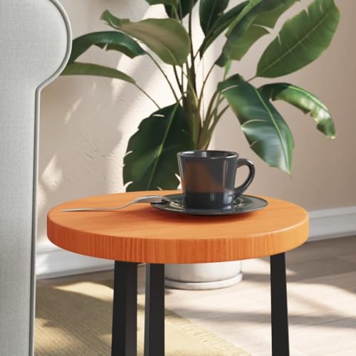 Myheimly Tischplatte Rund Wachsbraun Ø30x2,5 cm Massivholz Kiefer Myheimly Tischplatte Rund Wachsbraun Ø30x2,5 cm Massivholz Kiefer von Myheimly