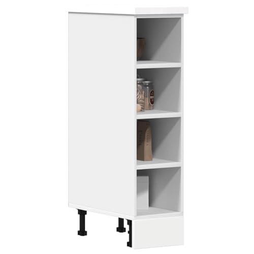Myheimly Unterschrank Weiß 20x44,5x81,5 cm Holzwerkstoff Küchenschrank Küchenzeile Küchenmöbel Unterschrank Küchenunterschrank Schrank von Myheimly