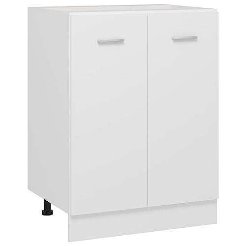 Myheimly Unterschrank Weiß 60x46x81,5 cm Holzwerkstoff Küchenschrank Küchenzeile Küchenmöbel Unterschrank Küchenunterschrank Schrank von Myheimly