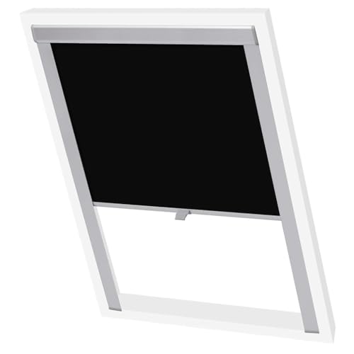 Myheimly Verdunkelungsrollo Verdunkelung Dachrollo Dachfensterrollo Dachfenster verdunkelungsrollo Schwarz,s06/606 von Myheimly