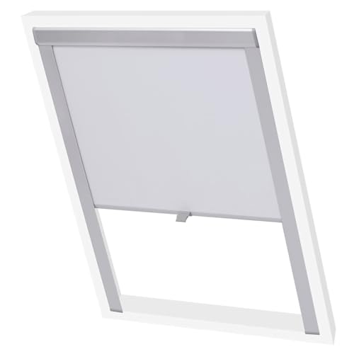 Myheimly Verdunkelungsrollo Verdunkelung Dachrollo Dachfensterrollo Dachfenster verdunkelungsrollo Weiß,fk06 von Myheimly