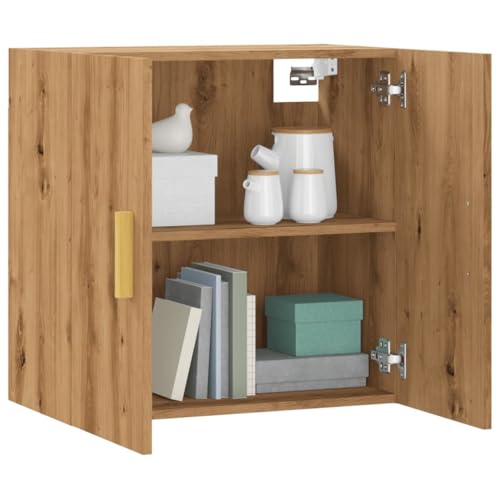 Myheimly Wandschrank 60x31x60 cm Holzwerkstoff Hängeschrank Lagerschrank Bücherschrank Schrank Aufbewahrungsschrank Wohnzimmer Schlafzimmer Badezimmer Eiche handwerklich Myheimly Wandschrank 60x31x60 cm Holzwerkstoff Hängeschrank Lagerschrank Bücherschrank Schrank Aufbewahrungsschrank Wohnzimmer Schlafzimmer Badezimmer Eiche handwerklich von Myheimly