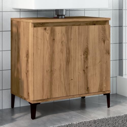 Myheimly Waschbeckenunterschrank Eichen-Optik 58x33x60 cm,Eiche handwerklich Myheimly Waschbeckenunterschrank Eichen-Optik 58x33x60 cm,Eiche handwerklich von Myheimly