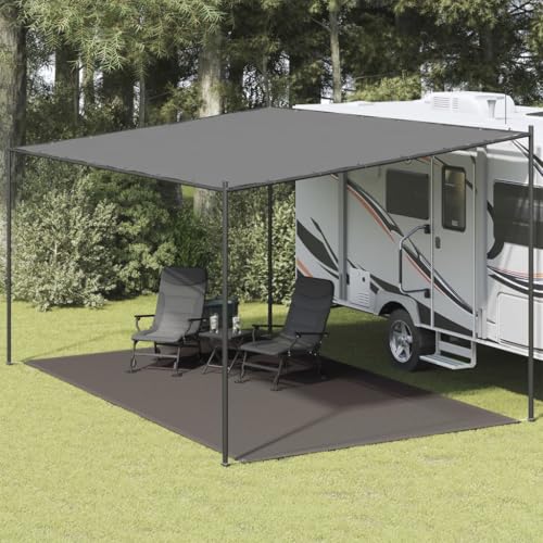 Myheimly Zeltteppich Wetterbeständig Vorzeltteppich Zeltboden Campingteppich Vorzeltboden Vorzelt Camping Boden Outdoor Teppich 300 x 600 cm Anthrazit Myheimly Zeltteppich Wetterbeständig Vorzeltteppich Zeltboden Campingteppich Vorzeltboden Vorzelt Camping Boden Outdoor Teppich 300 x 600 cm Anthrazit von Myheimly