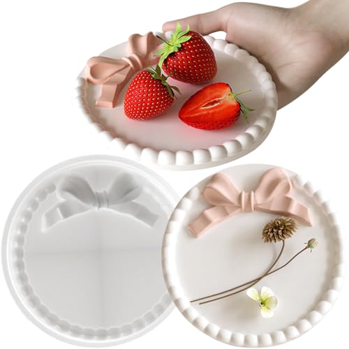 Schleife Silikonform Tablett 12CM Blase Bordüren Bow Silikonformen Gießformen Kawaii Bogen Gießform Tablett Silikonform Untersetzer Rund Schmuck Organizer Kerzenhalter Seifenschale Teller Zimmer Deko Schleife Silikonform Tablett 12CM Blase Bordüren Bow Silikonformen Gießformen Kawaii Bogen Gießform Tablett Silikonform Untersetzer Rund Schmuck Organizer Kerzenhalter Seifenschale Teller Zimmer Deko von Myhiju
