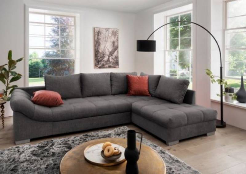 Myhomelando Ecksofa Alaska, Set mit Schlaffunktion, mit Schlaffunktion von Myhomelando