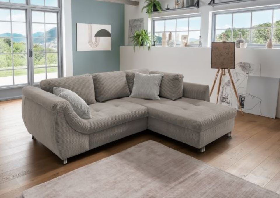 Myhomelando Ecksofa Argo, mit Schlaffunktion von Myhomelando