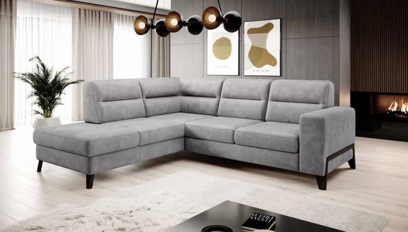 Myhomelando Ecksofa Casandra, mit Schlaffunktion & Bettzeugbehälter von Myhomelando