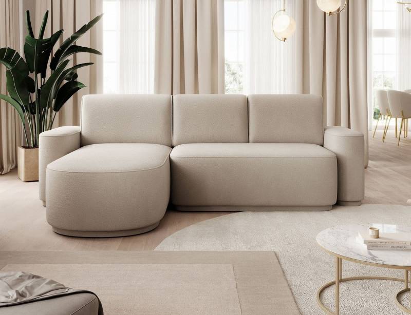 Myhomelando Ecksofa Orumm, mit Schlaffunktion und Bettkasten von Myhomelando