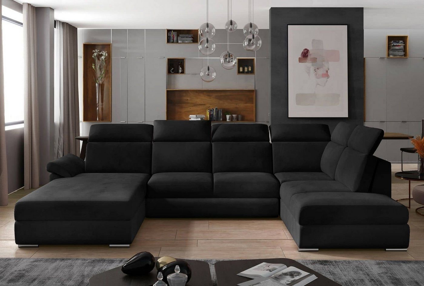 Myhomelando Wohnlandschaft Evanell, mit Schlaffunktion und Bettkasten von Myhomelando