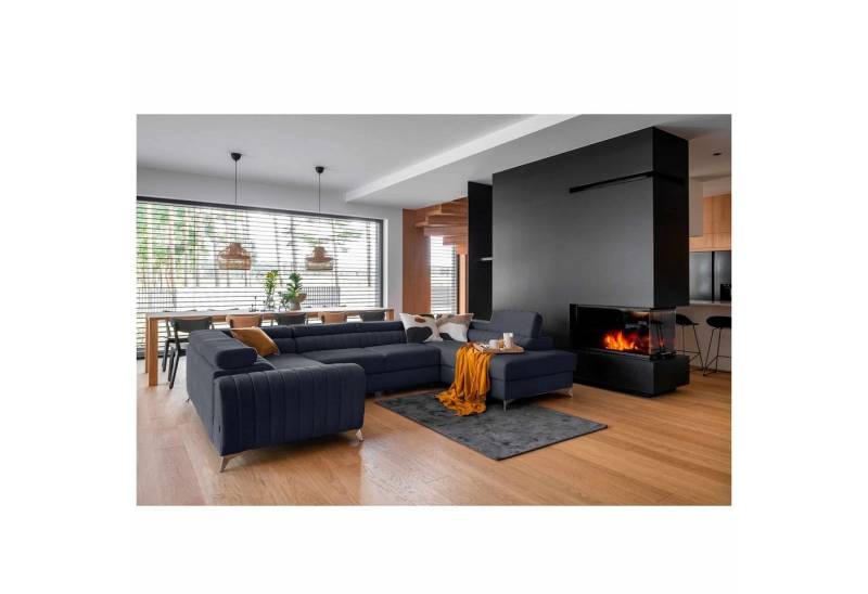 Myhomelando Wohnlandschaft Louis U-Form, Schlaffunktion, Bettkasten, 348 x 202 cm, Wohnlandschaft U Form mit Schlaffunktion und Bettkasten, Schlafsofa Myhomelando Wohnlandschaft Louis U-Form, Schlaffunktion, Bettkasten, 348 x 202 cm, Wohnlandschaft U Form mit Schlaffunktion und Bettkasten, Schlafsofa von Myhomelando