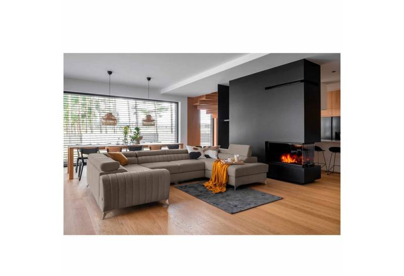 Myhomelando Wohnlandschaft Louis U-Form, Schlaffunktion, Bettkasten, 348 x 202 cm, Wohnlandschaft U Form mit Schlaffunktion und Bettkasten, Schlafsofa Myhomelando Wohnlandschaft Louis U-Form, Schlaffunktion, Bettkasten, 348 x 202 cm, Wohnlandschaft U Form mit Schlaffunktion und Bettkasten, Schlafsofa von Myhomelando