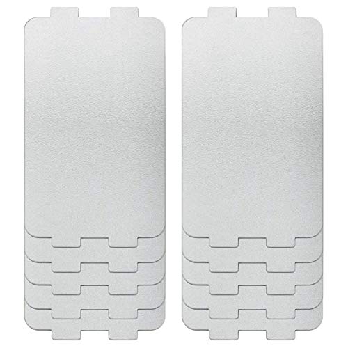 Myingaou 10 Stück Mikrowellen Ofen Universell Glimmer Folie, Ofen Glimmer Wellen Führung Abdeckung Ersatz Blätter von Myingaou