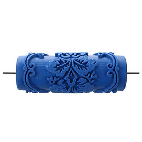 Myingaou 15cm Wand Dekoration Empaistic Muster Malerei Walze fuer Dekoration Maschine - Blau Myingaou 15cm Wand Dekoration Empaistic Muster Malerei Walze fuer Dekoration Maschine - Blau von Myingaou